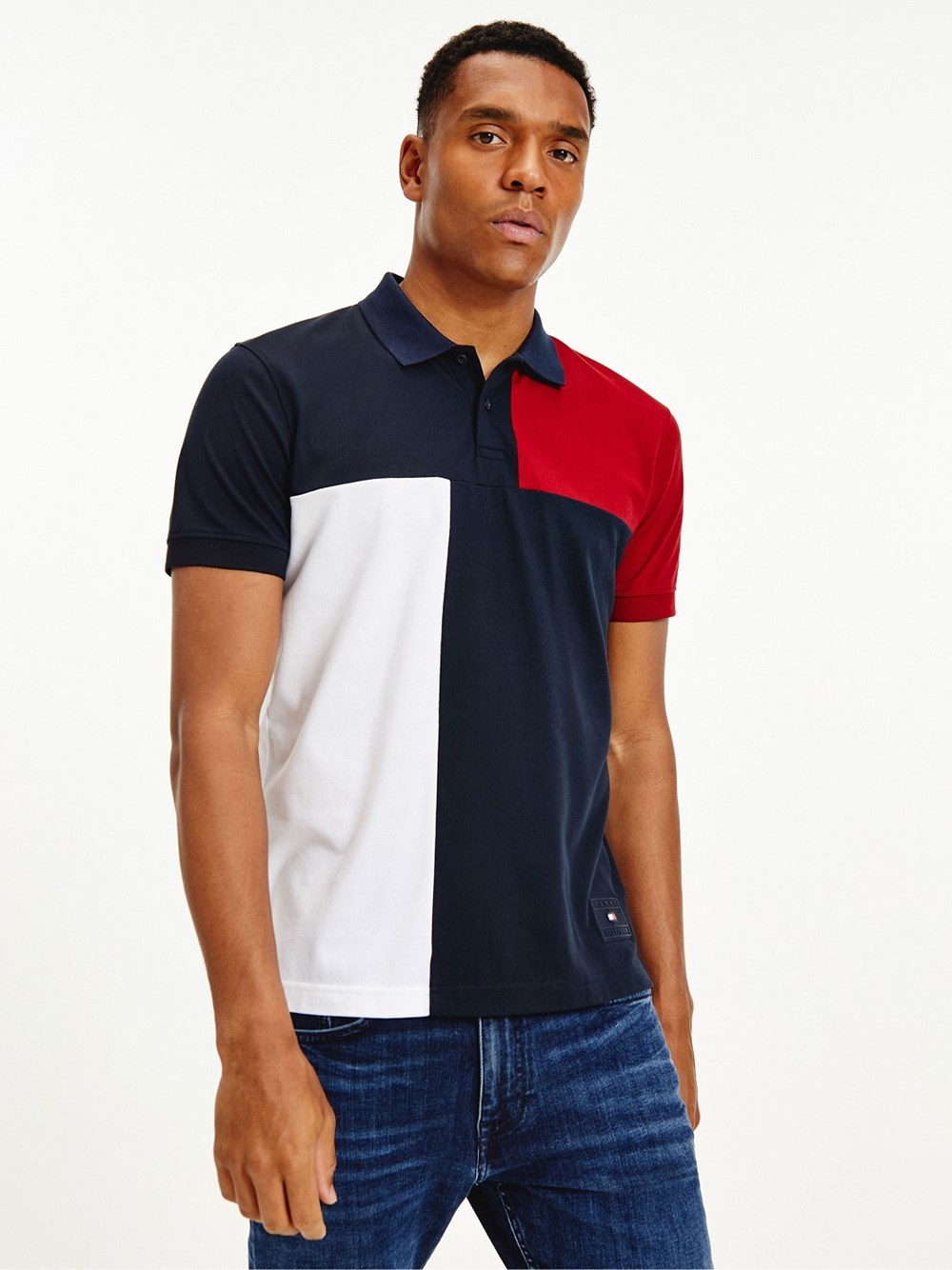 CAMISA POLO TOMMY HILFIGER COLOR BLOCK