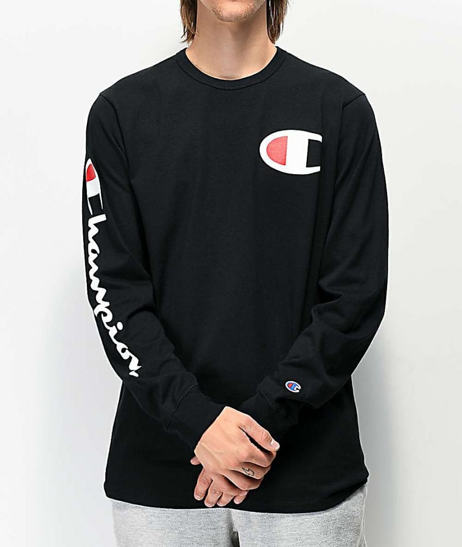 camisetas manga larga champion