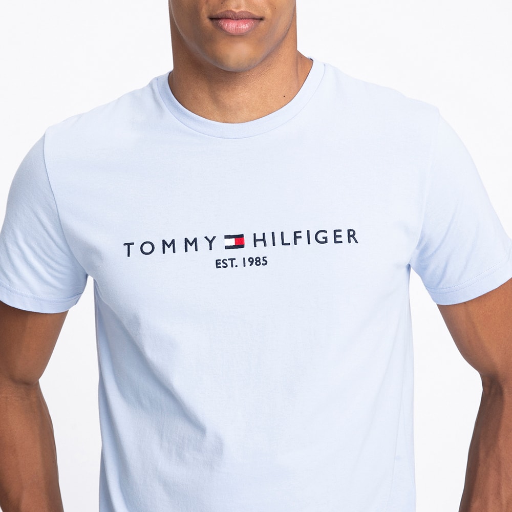 camiseta tommy azul bebe