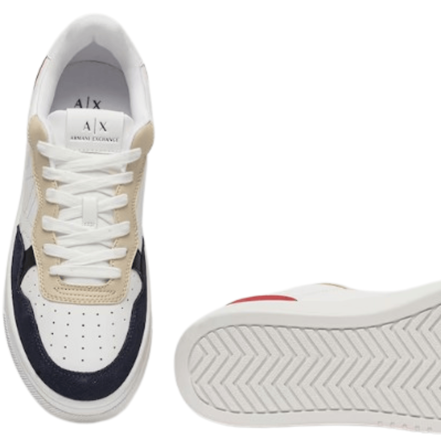 TÊNIS ARMANI EXCHANGE XUX148 XV601 T695 BRANCO