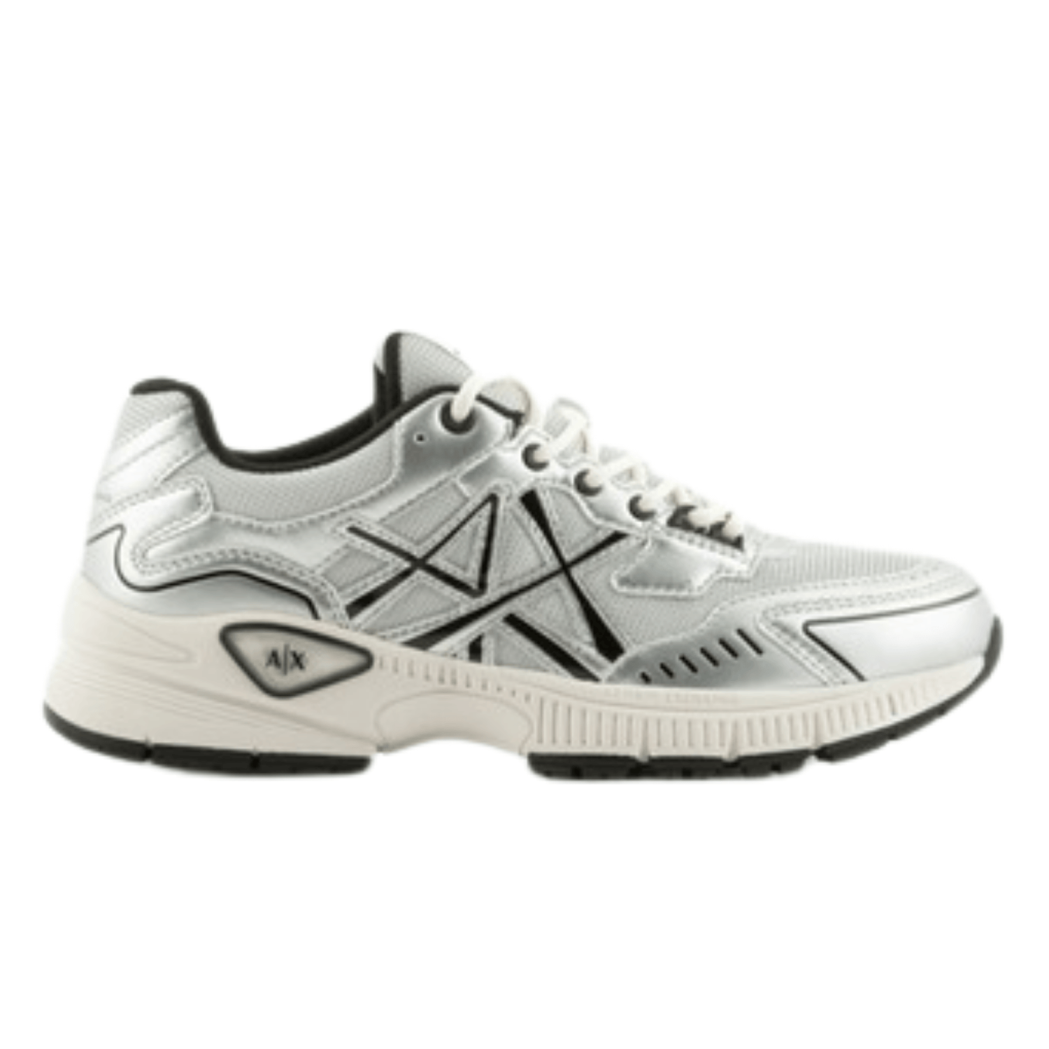 TÊNIS ARMANI EXCHANGE XUX189 XV776 00520 PRATA