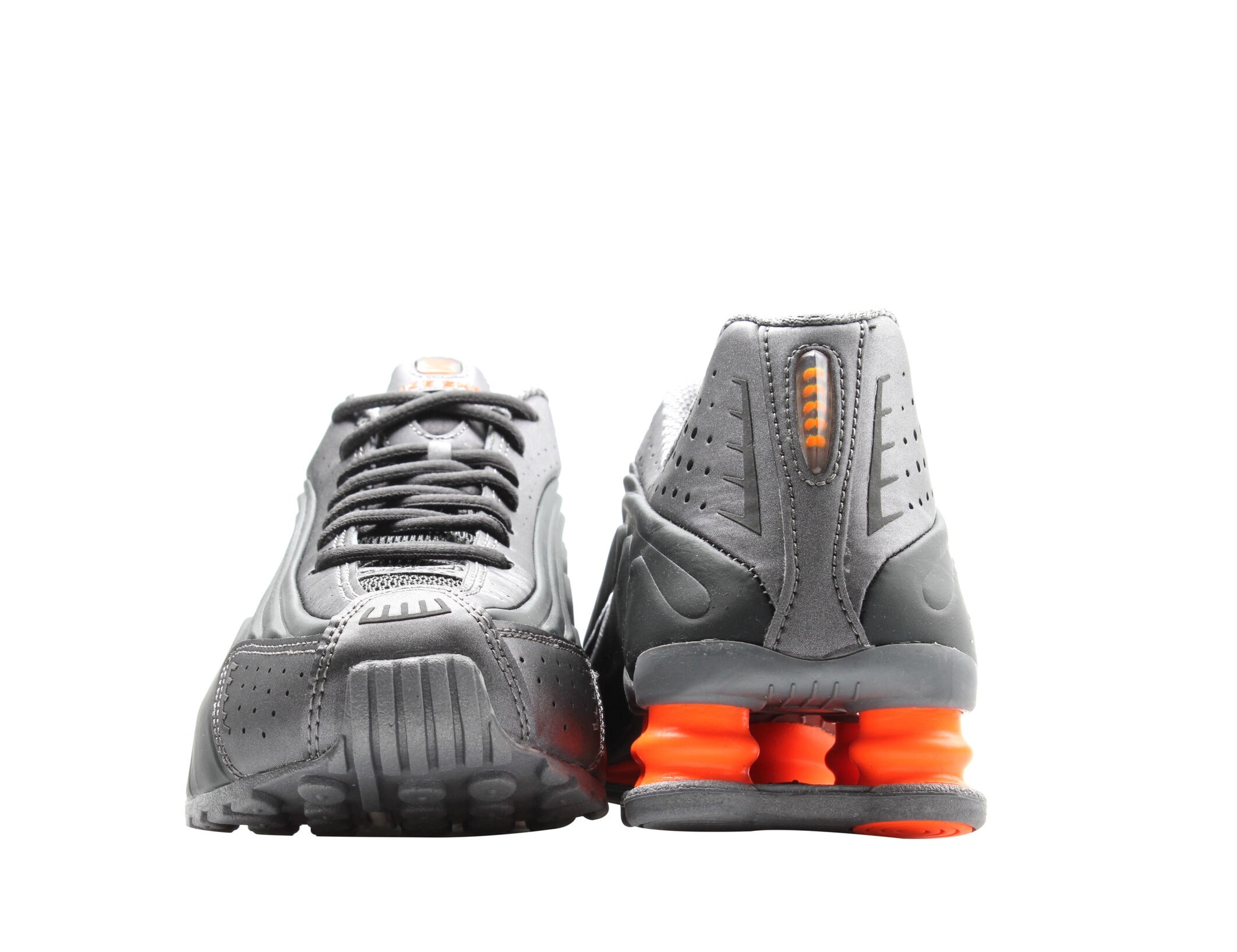 Nike shox cheap grey and orange